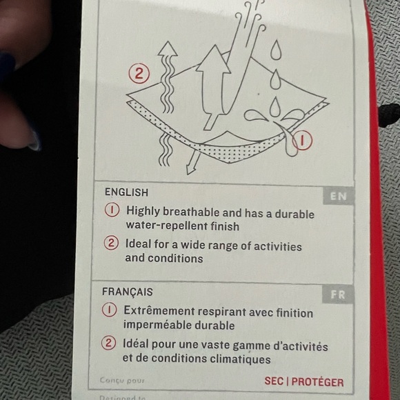 NWT Northface Ridgewall Jacket - Picture 6 of 7